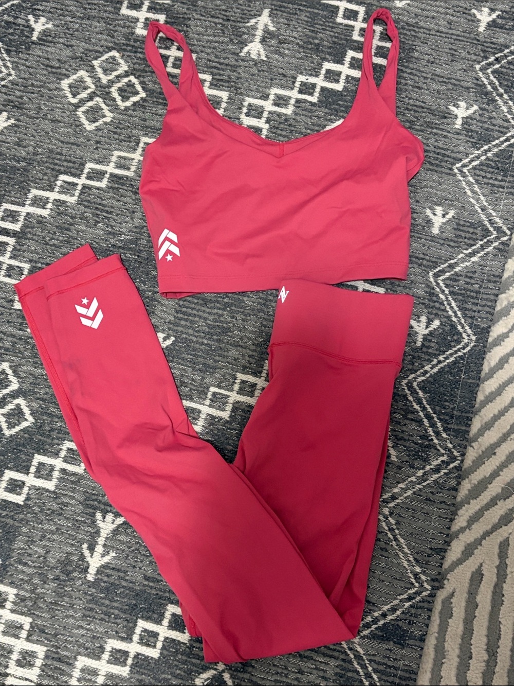 Barry’s x All Access Bandier pink set